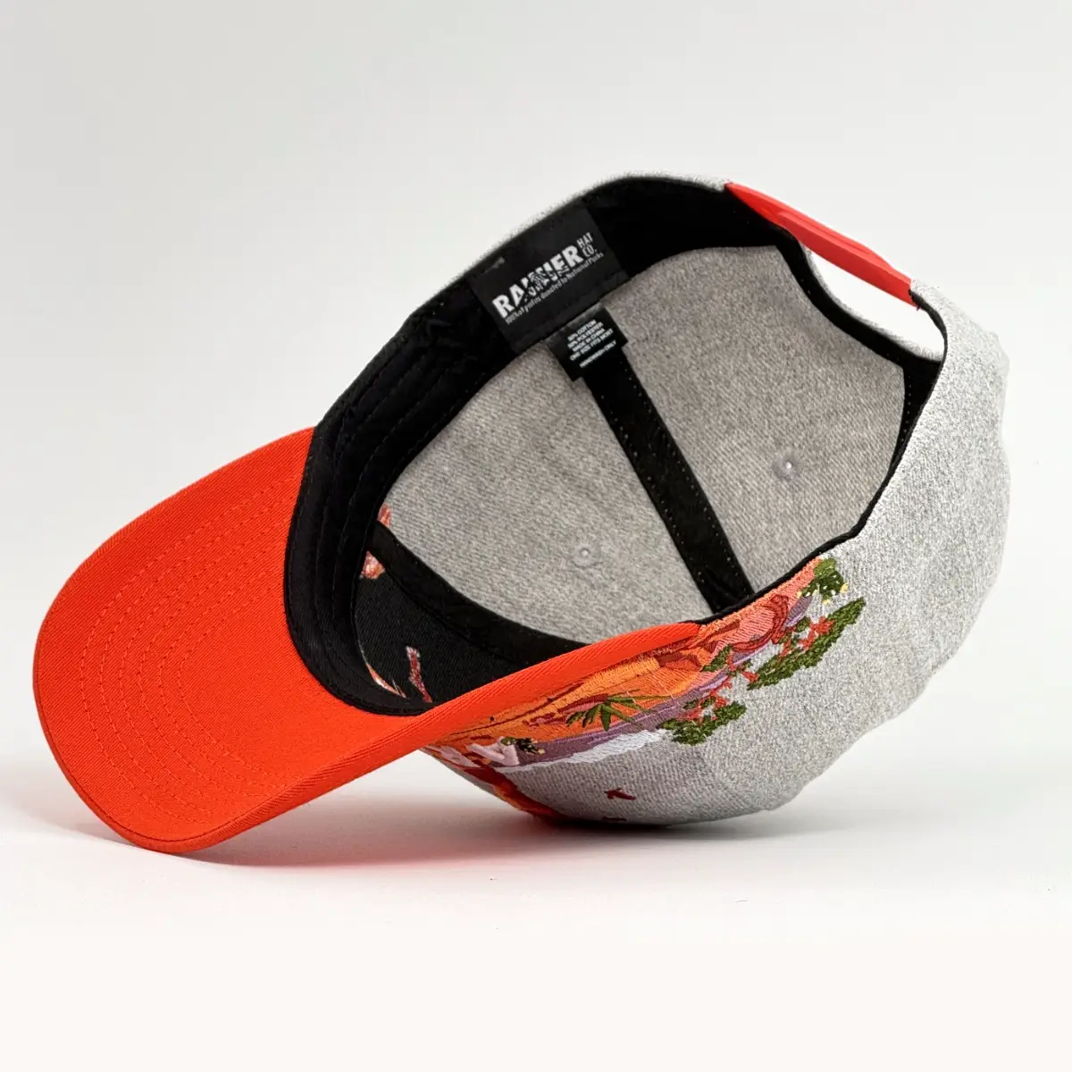 Inside photo of embroidered Arches National Park Hat