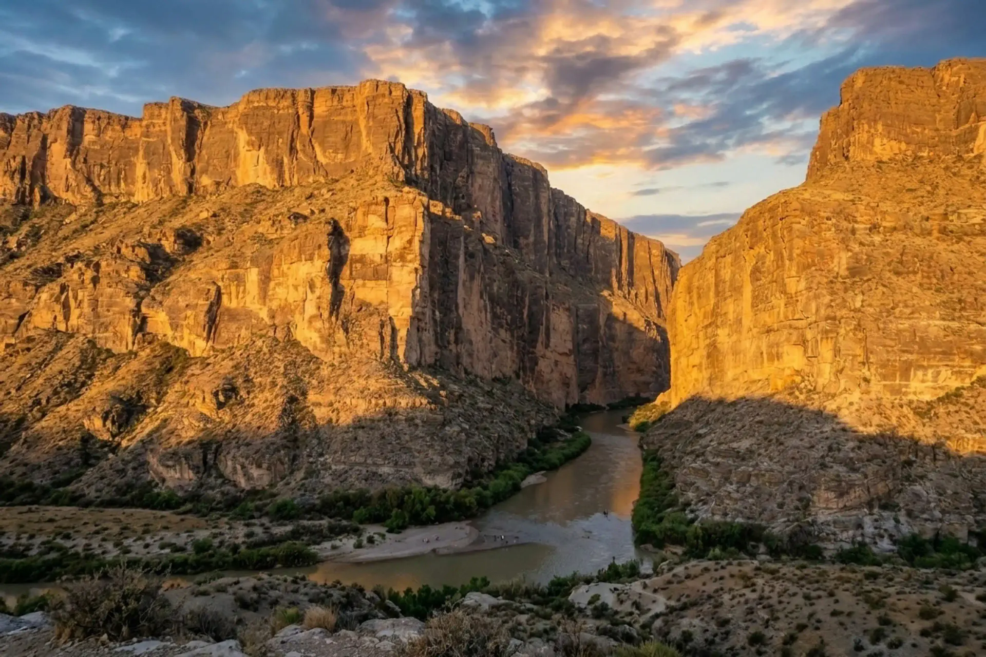 Big Bend National Park Hat background