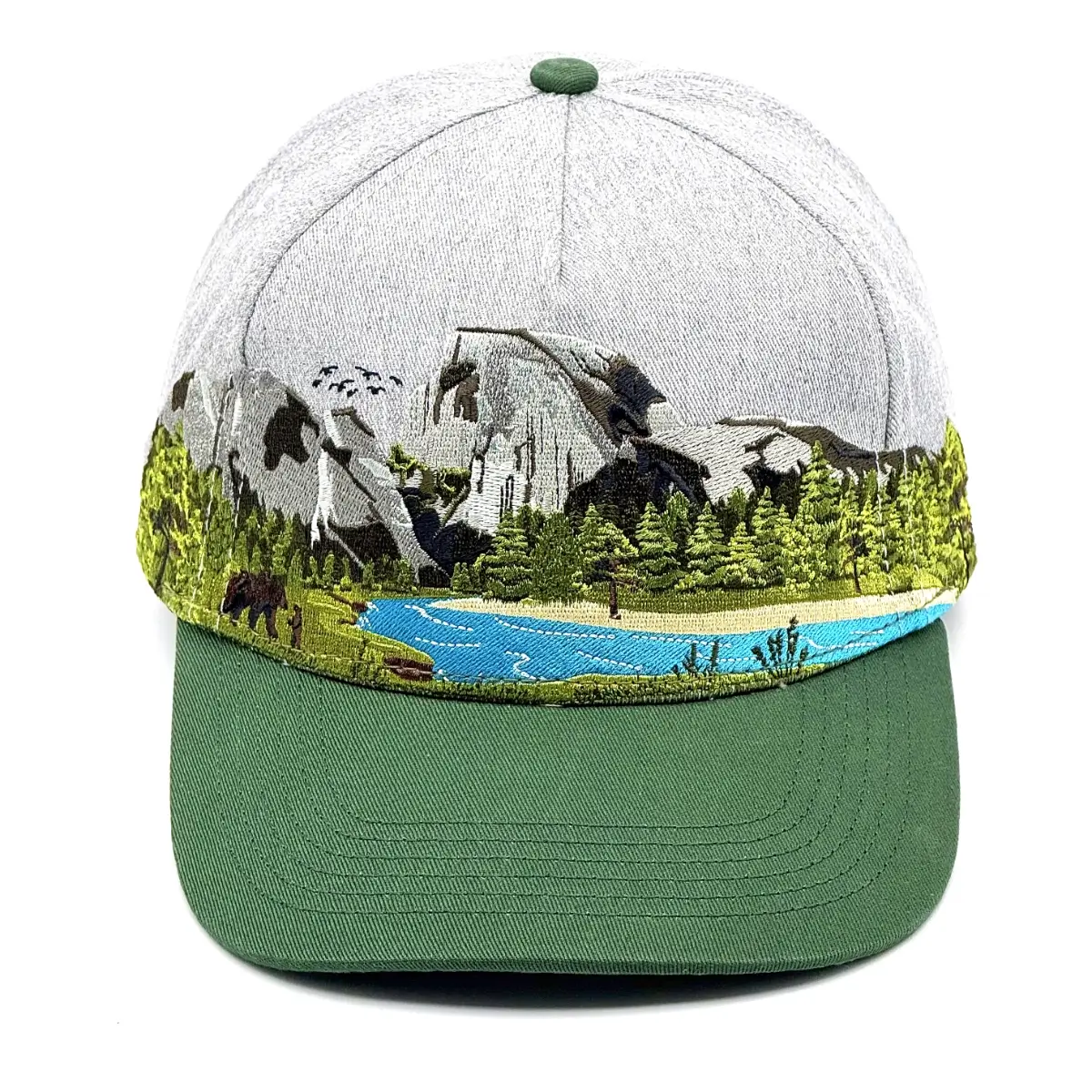 Front photo of embroidered Yosemite National Park Hat