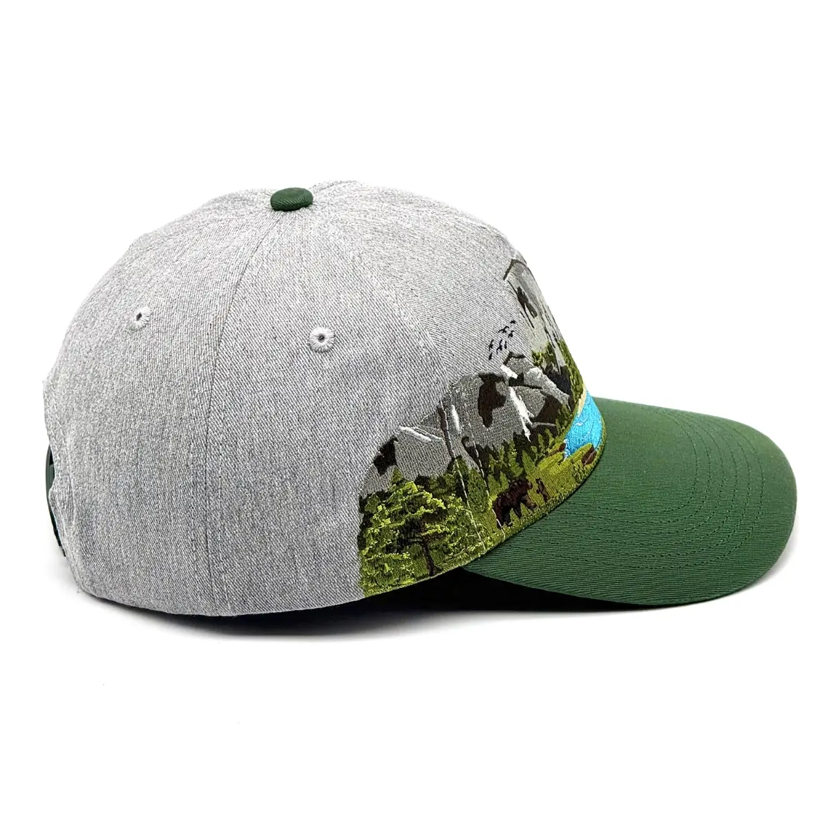 Right photo of embroidered Yosemite National Park Hat